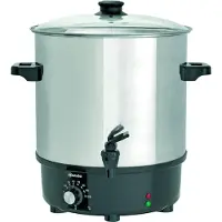 Bartscher Glühweinpan/ heetwaterpan Bartscher, 25L, Ø45cmx47(h)cm, 230V/2000W