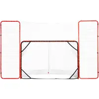 Vevor Hockeydoel Streethockeynet met achterstop en doelen