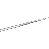 Goobay 100 dB coaxkabel op rol voor binnen (CCS) / wit - 25 meter