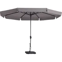Madison Parasol Syros 350 cm taupe PAC6P015 online kopen