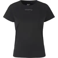 Craft CORE ESSENCE SS TEE 2 W Dames Sportshirt - Zwart