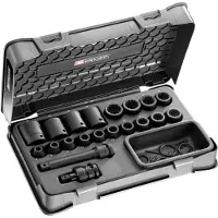 Facom samenstelling van slagmoerdoppen van 1/2" van 8 tot 27 mm - NSD.500A