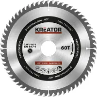 Kreator Zaagblad voor Hout 185x30x2.2mm 60T