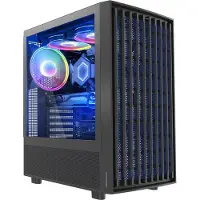 Modecom Semi-Tower ATX Behuizing - - Breeze ARGB - Multicolor - 46,5x29x50,5 cm - Compatibel met ATX