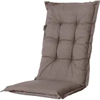 Madison Tuinkussen Outdoor Manchester Taupe Hoge Rug (123 x 50 cm)