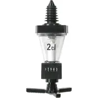 Fuchs Non Drip ROYAL met teller, verchroomd