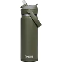 CamelBak Thrive Flip Straw Drinkfles - 600 ml - RVS - Met Rietje - Isolatie Waterfles - Groen