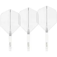 Red Dragon Nitro Flite System White Clear NO2 - Dart Flights