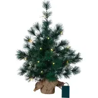 Star Trading LED-verlichte decofiguur in jutezak 60 cm