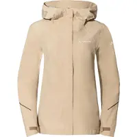 Vaude - Women's Yaras Jacket V - Regenjas 36, beige