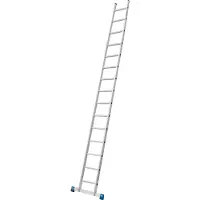 Krause Alu-aanzetladder Stabilo, 15 sporten, met dwarssteun