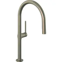 Kludi REEF, eengreeps mengkraan voor spoelbak, uitneembare gietersproeier, Brushed Bronze, 1 stuk.