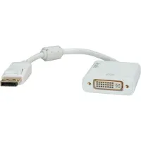Roline 4K DisplayPort - DVI Adapter, DP Male-DVI Female