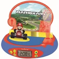 Lexibook Mario Kart 3D Karakter Projectorklok met geluiden uit het videospel