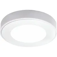 Sotech Domus Line LED-lamp RIO D-MOTION (12V, 3W, 2700–5500 K, Micro12, wit mat, Ring rond) In-onderbouwverlichting van
