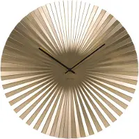 Karlsson Wandklok Sensu XL goud - Ø 50cm
