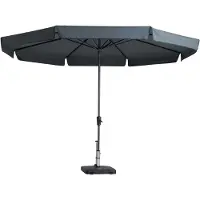 Madison Parasol Syros 350 cm grijs PAC6P014 online kopen