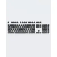 Dark Project - KS-0049 PBT - Keycaps - Zwart - ENG/RU/UA