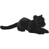 Aurora Pluche zwarte panter knuffel - 51 cm - Panters knuffels - Knuffeldier