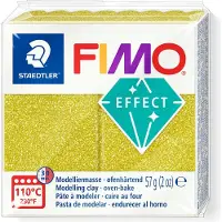 Fimo Effect glitter goud 56g 8020-112