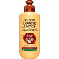 Garnier Loving Blends Honing Goud Leave-In Crème - Herstel en anti-frizz - Voor beschadigd, breekbaar haar - 200ml - 6 stuks