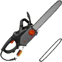 Ikra elektrische kettingzaag KSE 2400-40 | Gemaakt in Duitsland | 2400 W | 40 cm OREGON zaagblad | kettingspanning zonder gereedschap | inclusief reserveketting