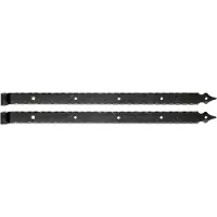Alberts 846138 Rolluikband | in verschillende uitvoeringen | zwart | rol Ø16 mm | afmeting 820 x 45 mm | Set van 2