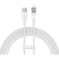 Baseus Fast Charging cable USB-A to Lightning Explorer Series 2m, 2.4A (white)