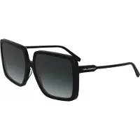 Karl Lagerfeld Zonnebril KL6187S 58/17/140 ZWART/ROOK acetaat dames KL6187S