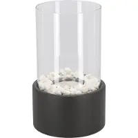Esschert Design Ronde Bioethanol Haard Transparant transparant Glas Esschert