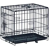 Beeztees Hondenbench XS - Bench - Inklapbaar - Zwart - 49x36x40 cm