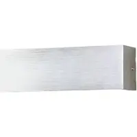 LINDBY LED-wandlamp Ranik, alu / grijs / zink, Hal, Aluminium, Modern, LED wandlamp