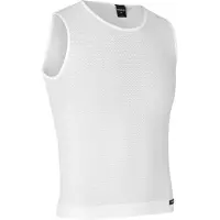 Gripgrab - PACR Ultralight Sleeveless Base Layer - Fietsonderhemd XL, wit