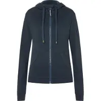 Super.natural - Women's Solution Bio Hoodie - Merinohoodie L, blauw