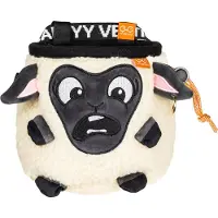 YY VERTICAL - Chalk Bag Sheep - Pofzakje wit