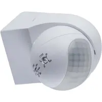 Kanlux S.A. Bewegingssensor opbouw 140¡ - IP44 - PIR infrarood bewegingsmelder - 230V max. 1200W - Wit