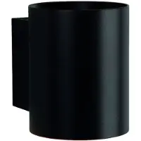 Spectrum LED wandlamp, rond - Matzwart met G9 fitting - 100x80x100mm