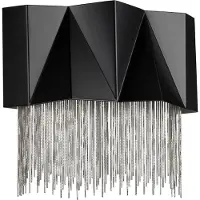 Hinkley/ Fredrick Ramond LED Wandlamp Zuma | 3W 3000K 300Lm 830 | Dimbaar | Satin Black/ Silver