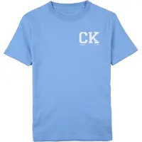 Calvin Klein Shirt lichtblauw / wit