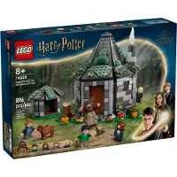 LEGO Harry Potter Hagrid's Hut: an Unexpected Visit - Harry Potter Toy for Boys & Girls Ages 8+ - Kids Building Toys W/Buildable House 7 Minifigures