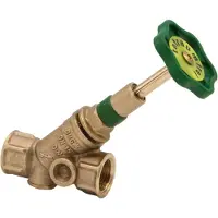 Schlosser JS KFR-ventiel met mofaansluiting, zonder aftapping, met stijgende spindel, DN15, binnendraad 1/2'', DVGW gekeurd, 0016151500001