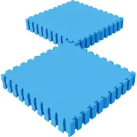 Gorilla Sports Sportschool Vloer Beschermingsmatten (16 stuks, totaal 5,76 m2) Blauw