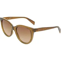 Liu Jo Zonnebril - - LJ825S - Dames - Geel (Mosterd) - Ronde bio-injectie montuur