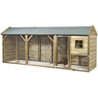 FATMOOSE Jumper - Kippenhok - 363x95x148 cm