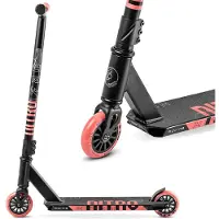 Movino Nitro - Stuntstep - Rood - Flex-remmen - Y-stuur - Peg-cut