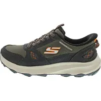 SKECHERS Sportschuhe Herren Trainingsschuhe sportlicher Schnürer Grün Freizeit