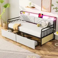 OKWISH Opbergkast 75x36x95.5 cm van spaanplaat, met lade, verstelbare planken en antivalrek, wit