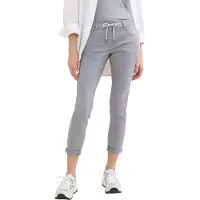 Tom Tailor Broek lichtgrijs