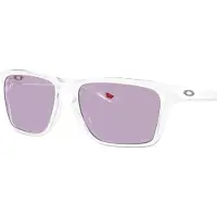 Oakley - Zonnebrillen - Sylas Matte Clear voor Unisex van Wol - Wit