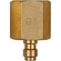 Ks Tools 150.2329 Adapterstuk M16x1,5 binnenschroefdraad en 1/4 slangaansluiting